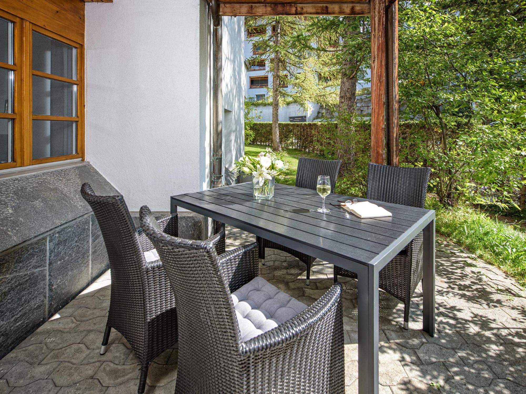 Schweizerhof Ferienwohnungen Lenzerheide 5 エクステリア 写真